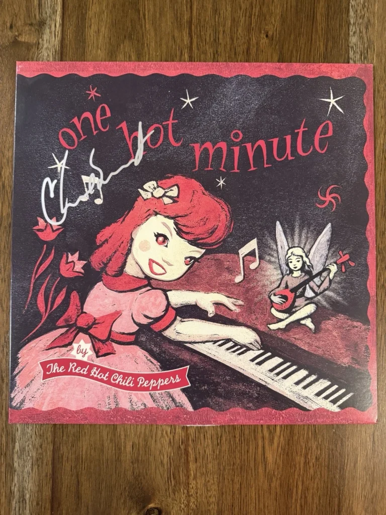 Chad Smith ‘Red Hot Chili Peppers’ Signed Vinyl Album ‘One Hot Minute’ Beckett