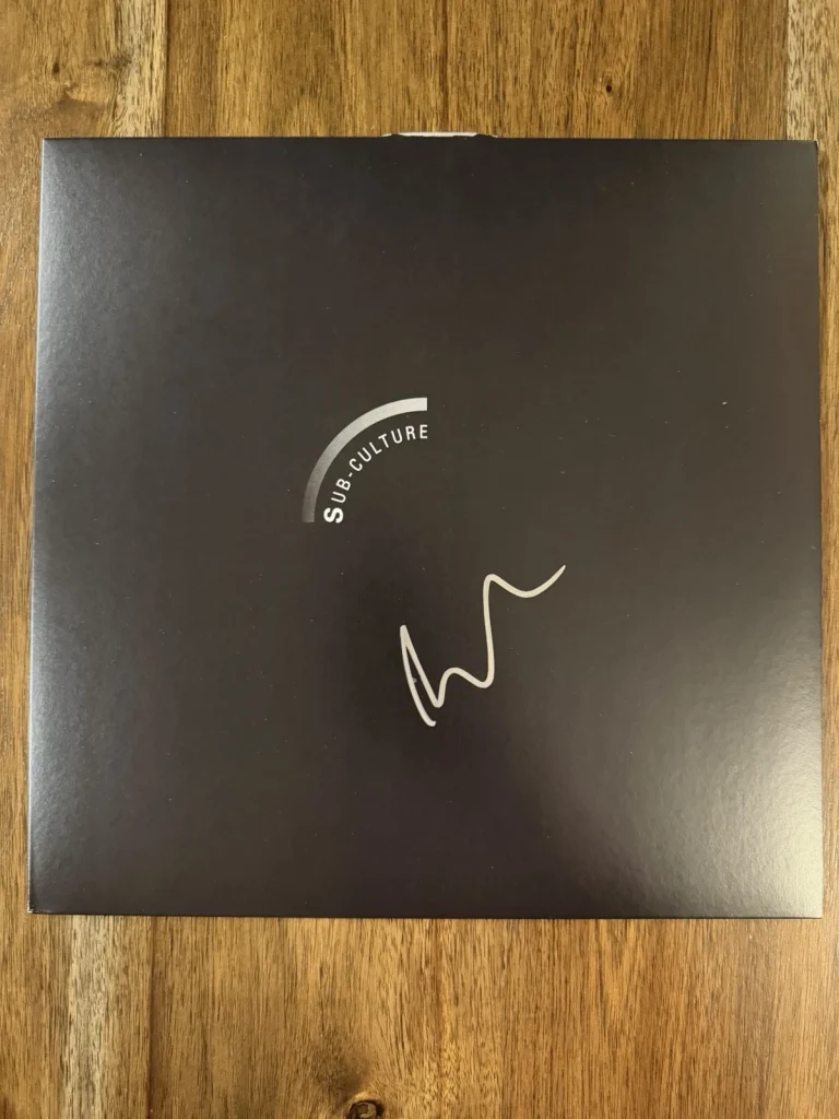 Bernard Sumner ‘New Order’ Band Signed Vinyl Album ‘Sub-Culture’