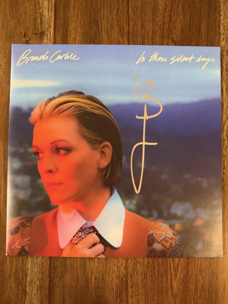 ‘Brandi Carlile’ Signed Vinyl Album ‘In These Silent Days’ Beckett Certified