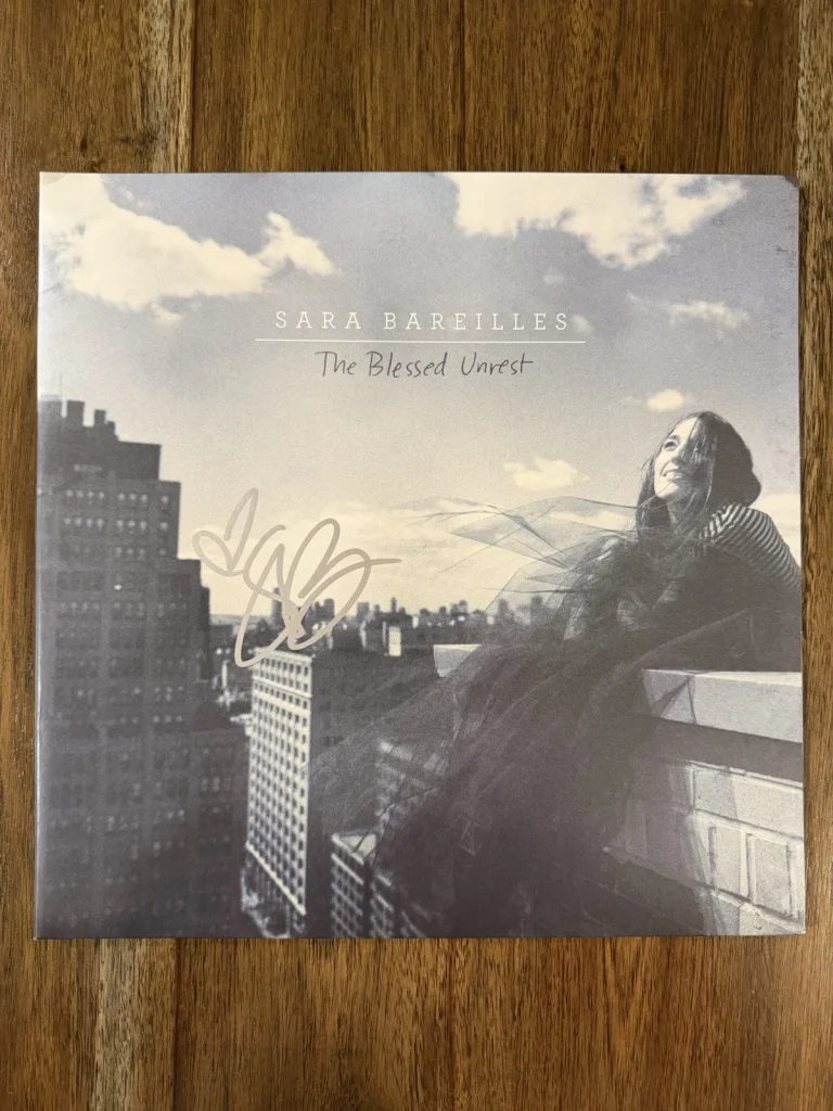 ‘Sara Bareilles’ Signed Vinyl Album ‘The Blessed Unrest’ Beckett Certified