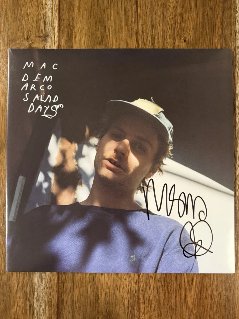‘Mac DeMarco’ Signed Vinyl Album ‘Salad Days’ Beckett Certified