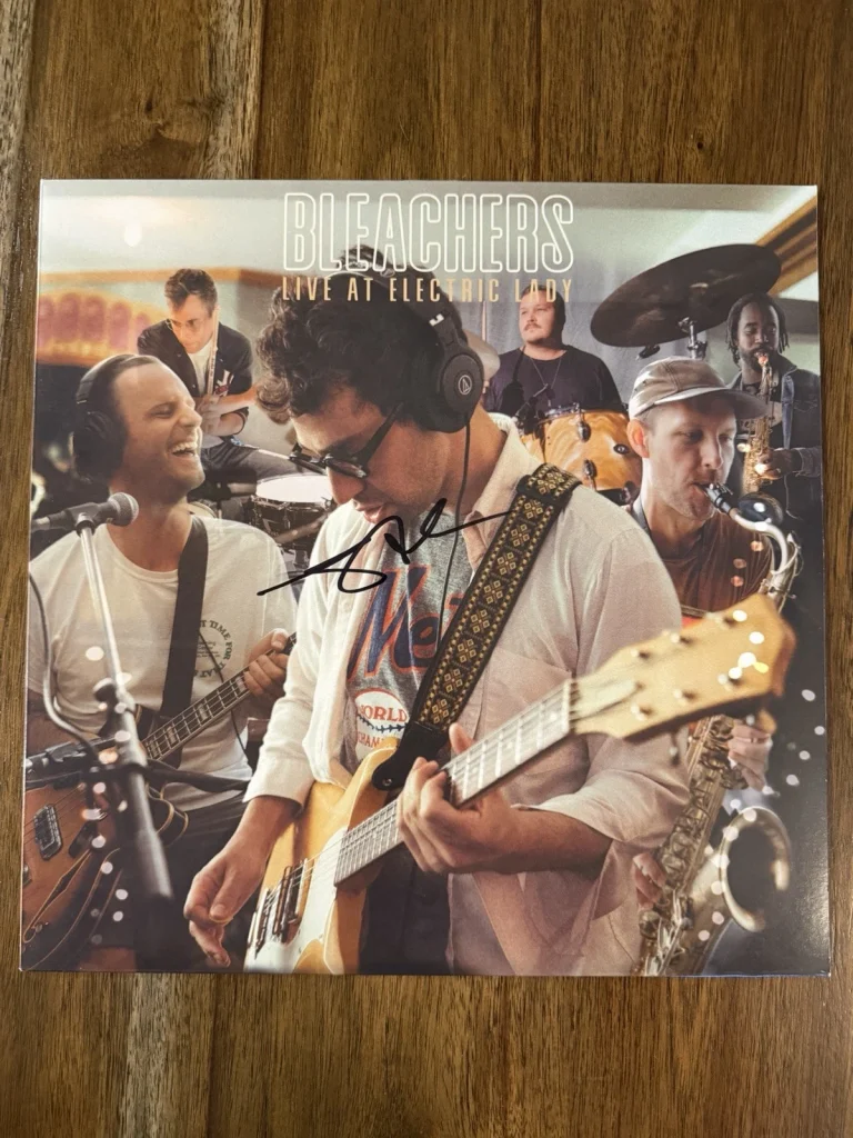 Jack Antonoff ‘Bleachers’ Signed Vinyl Album ‘Live At Electric Lady’ Beckett