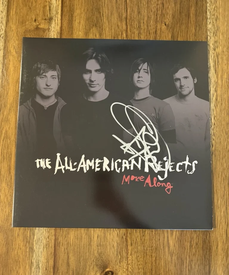 Tyson Ritter ‘All American Rejects’ Band Signed Vinyl Album ‘Move Along’ Beckett