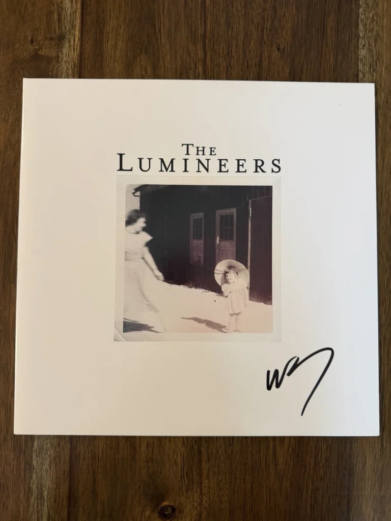 Wesley Schultz ‘The Lumineers’ Band Signed Vinyl Album Autograph Beckett