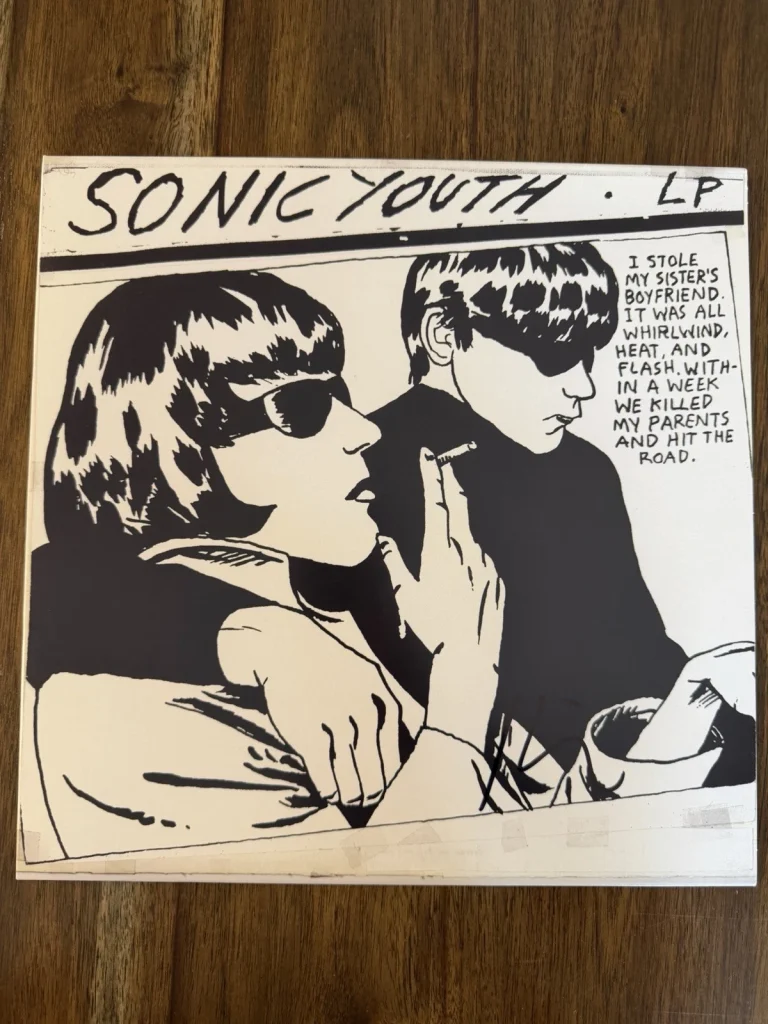 Kim Gordon ‘Sonic Youth’ Signed Vinyl Album ‘Goo’ Beckett BSA Certified