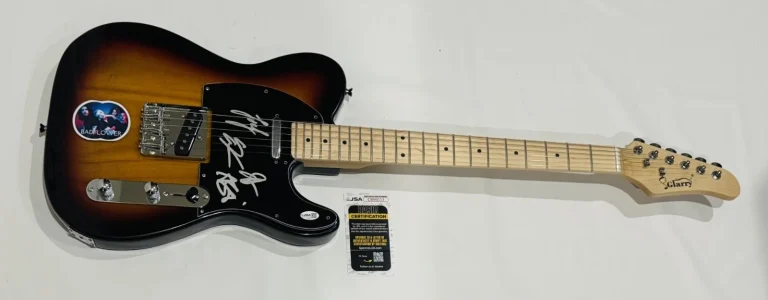 BADFLOWER SIGNED SUNBURST ELECTRIC GUITAR JOSH KATZ ALL 4 JSA COA