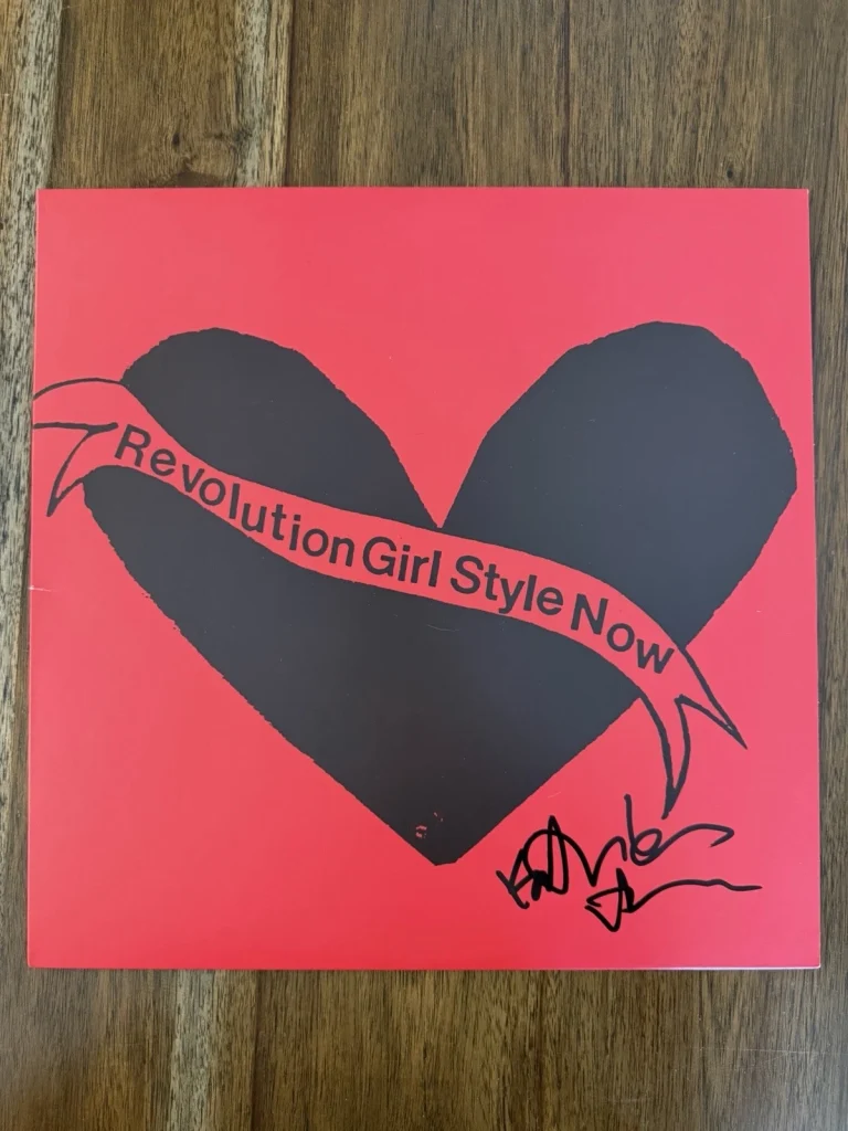 Kathleen Hanna ‘Bikini Kill’ Signed Vinyl Album ‘Revolution Girl Style’ Beckett