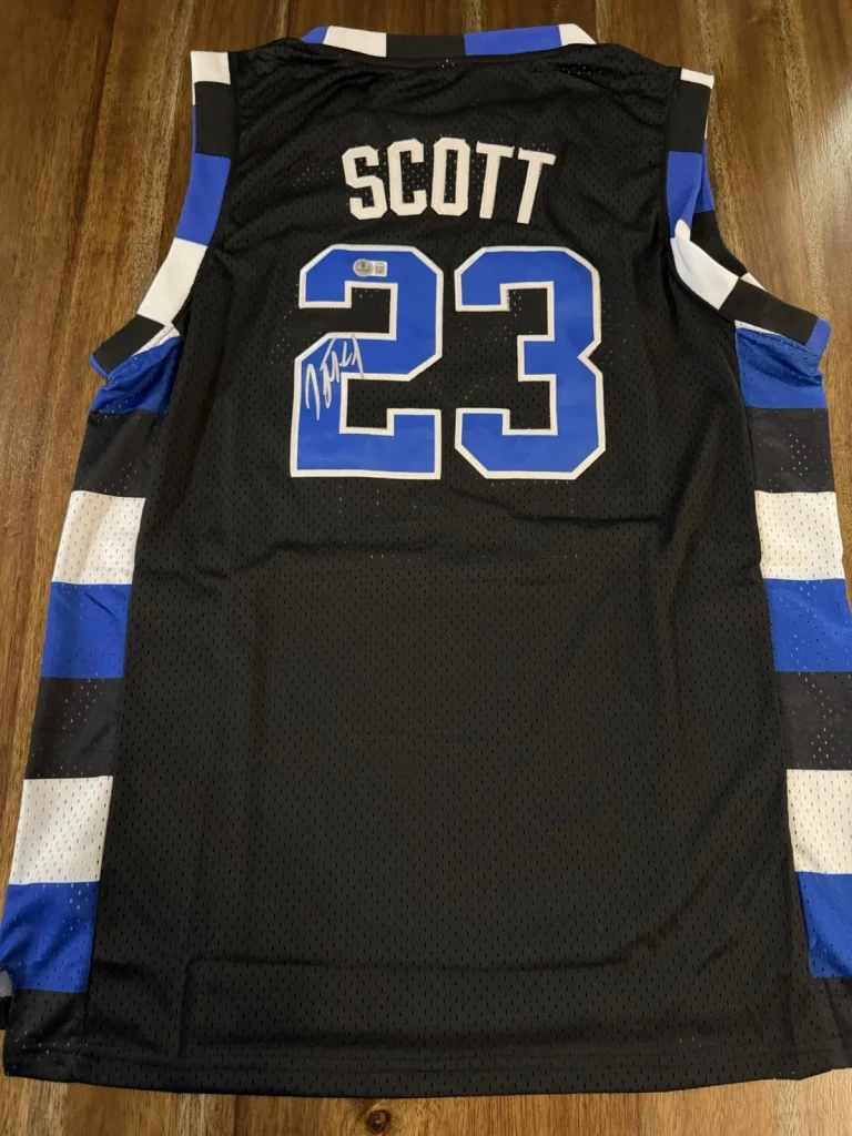 James Lafferty ‘One Tree Hill’ Signed Jersey ‘Nathan Scott’ Beckett Certified
