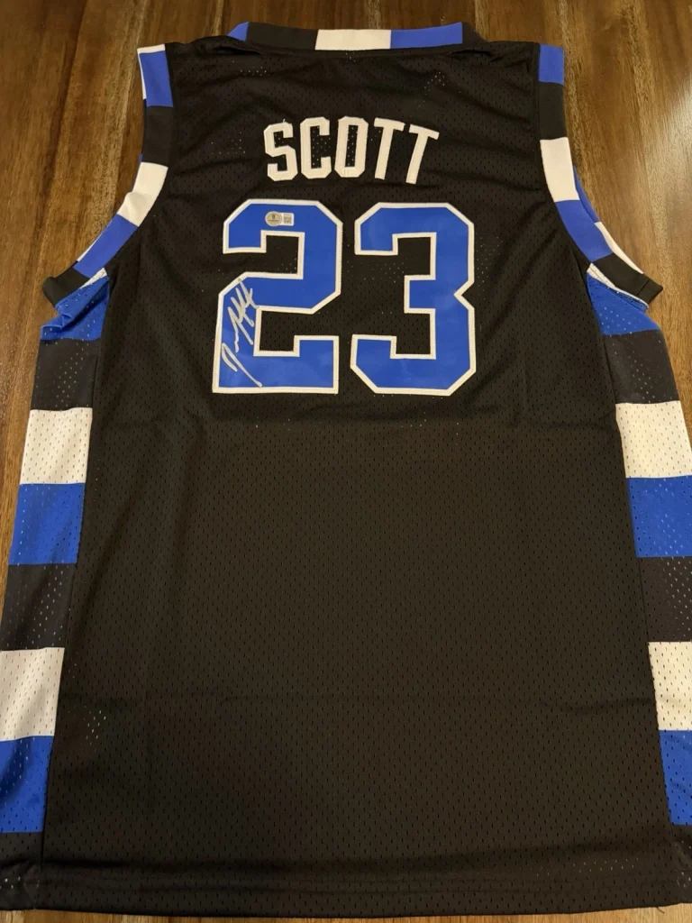 James Lafferty ‘One Tree Hill’ Signed Jersey ‘Nathan Scott’ Beckett Certified