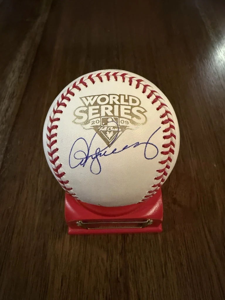 Alex Rodriguez ‘NY Yankees’ 2009 World Series Champion Signed Baseball Beckett
