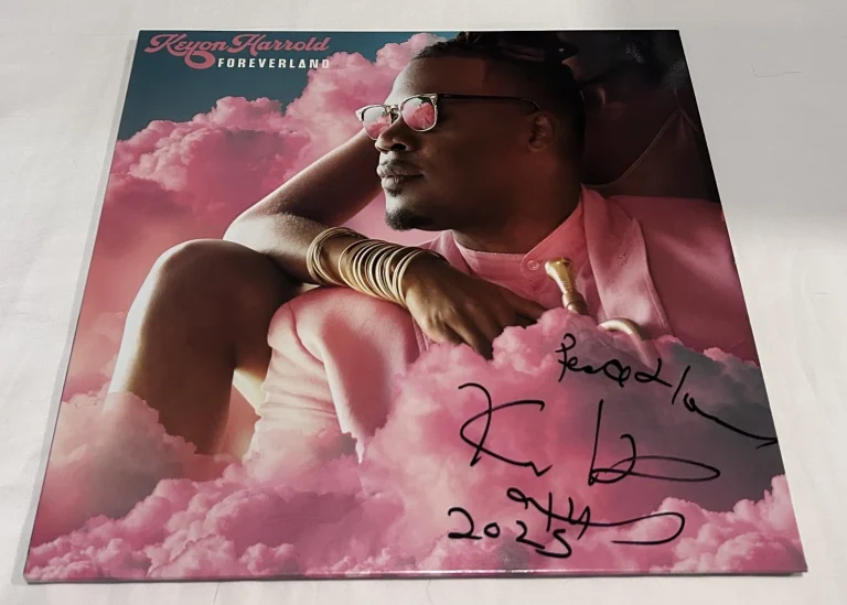 KEYON HARROLD SIGNED FOREVERLAND VINYL RECORD JSA