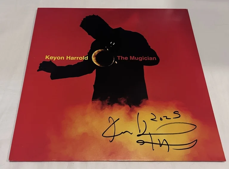 KEYON HARROLD SIGNED THE MUGICIAN VINYL RECORD JSA