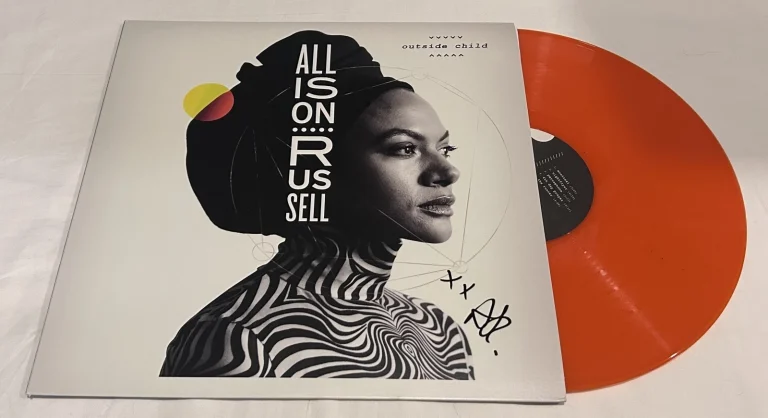 ALLISON RUSSELL SIGNED OUTSIDE CHILD VINYL RECORD JSA