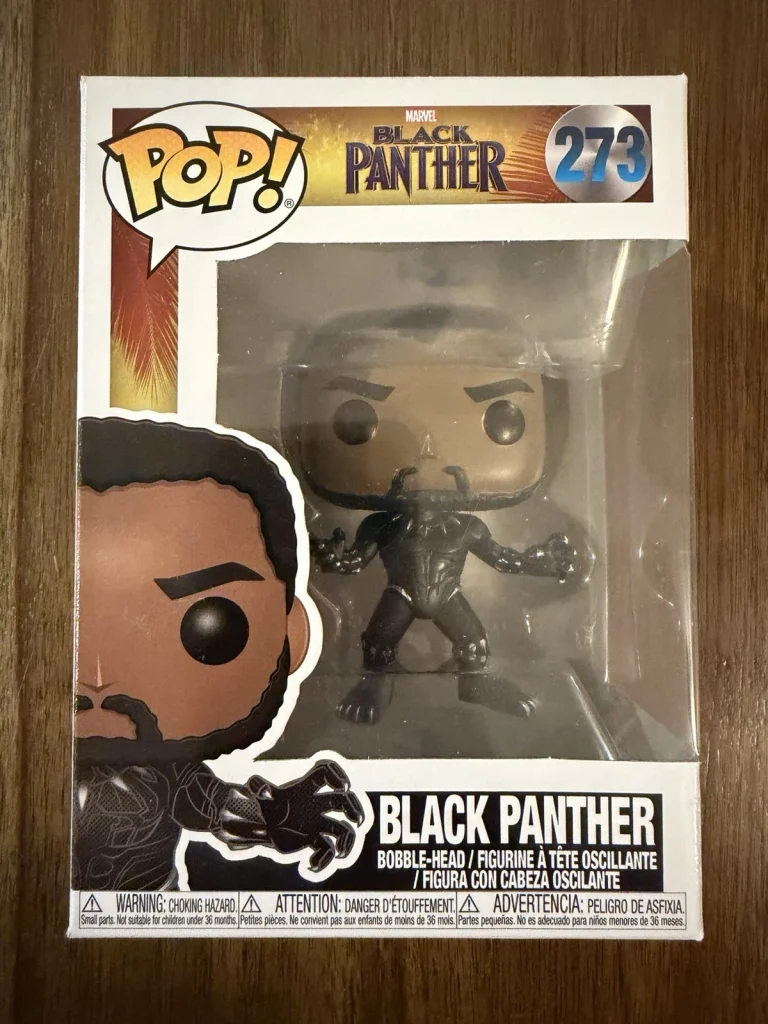 ‘Black Panther’ Funko Pop Marvel Studios Disney #273 New With Protector