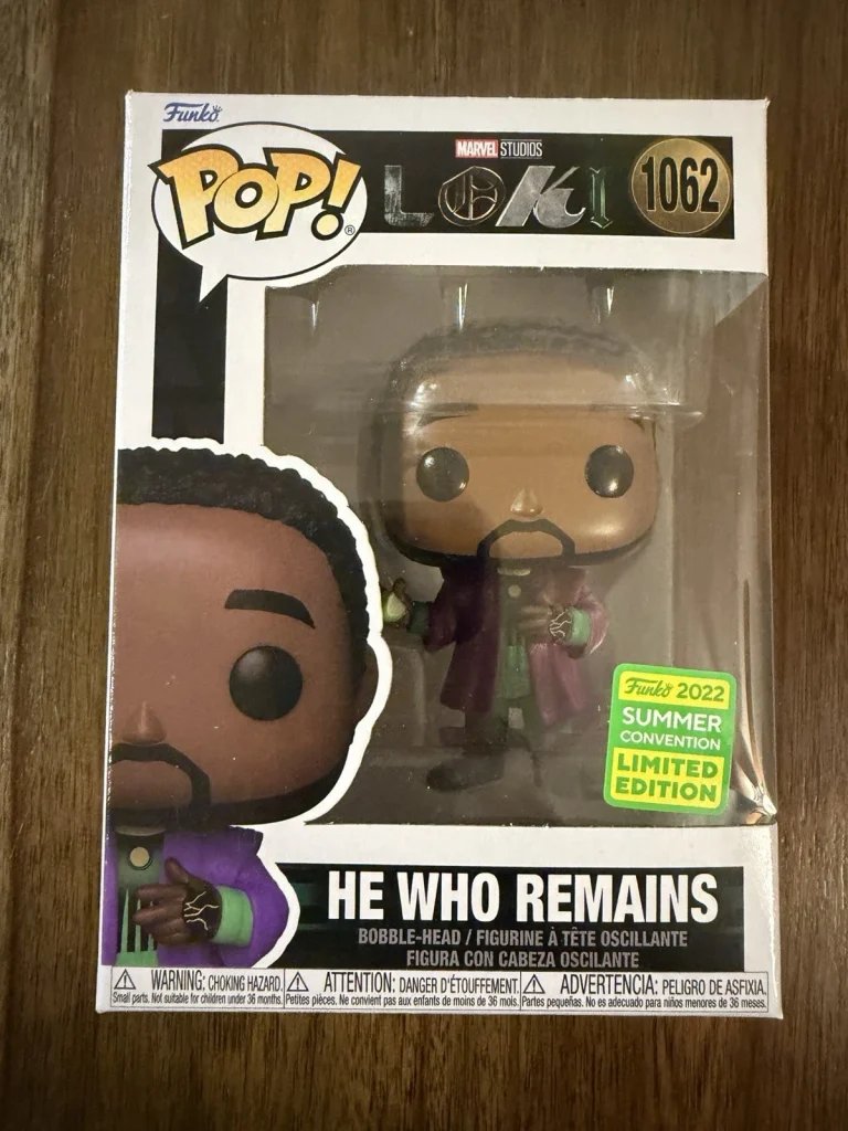Loki He Who Remains Funko Pop Marvel #1062 Limited Edition With Protector