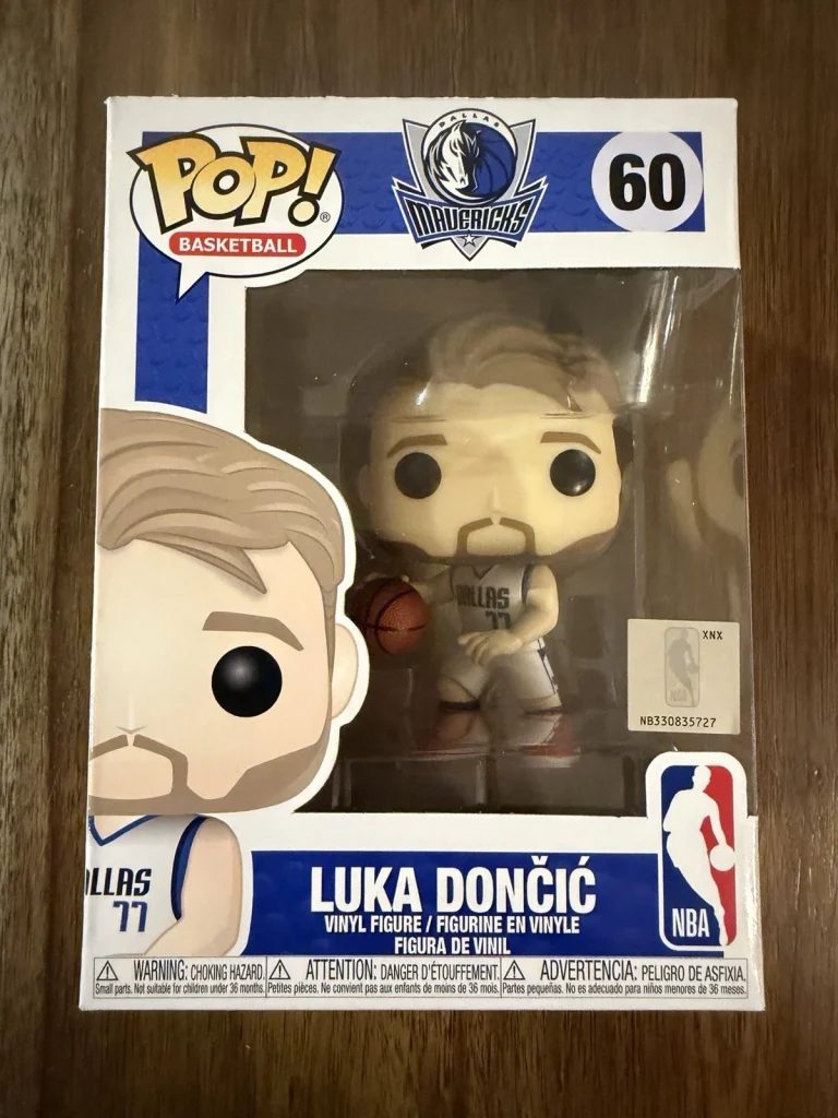 Luka Doncic Dallas Mavericks NBA Funko Pop Vinyl Figure #60 With Protector