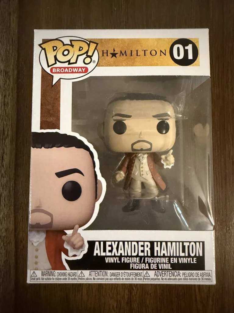 Alexander Hamilton #01 Funko Pop Figure Broadway Hamilton With Protector