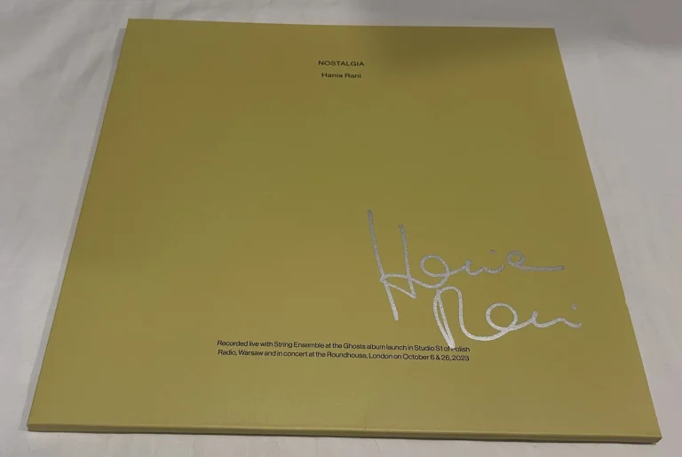 HANIA RANI SIGNED NOSTALGIA VINYL RECORD JSA