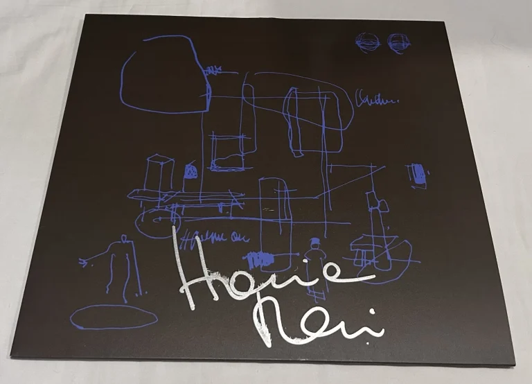 HANIA RANI SIGNED ON GIACOMETTI VINYL RECORD JSA