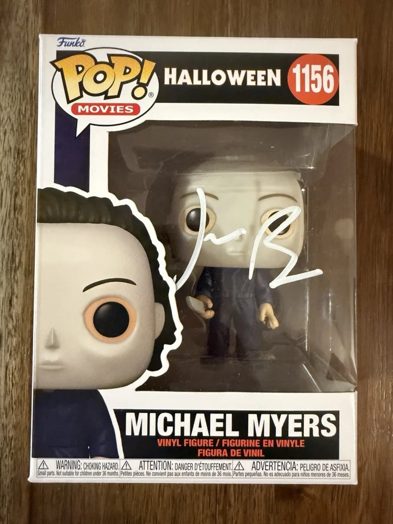 Jason Blum ‘Halloween’ Producer Signed Funko Pop Michael Myers Blumhouse Beckett