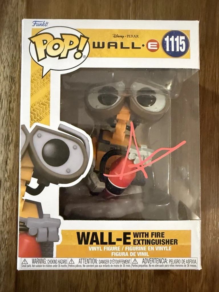 Andrew Stanton ‘WALL-E’ Movie Director Signed Funko Pop Beckett Walle