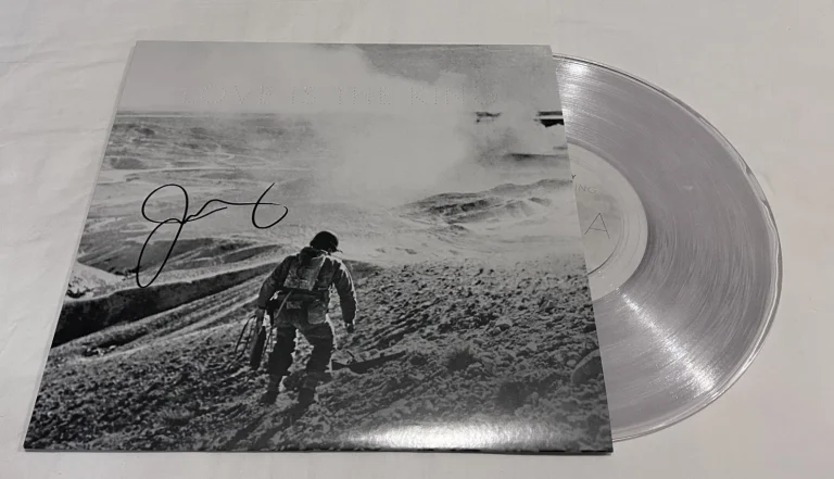 JEFF TWEEDY SIGNED LOVE IS KING VINYL RECORD JSA