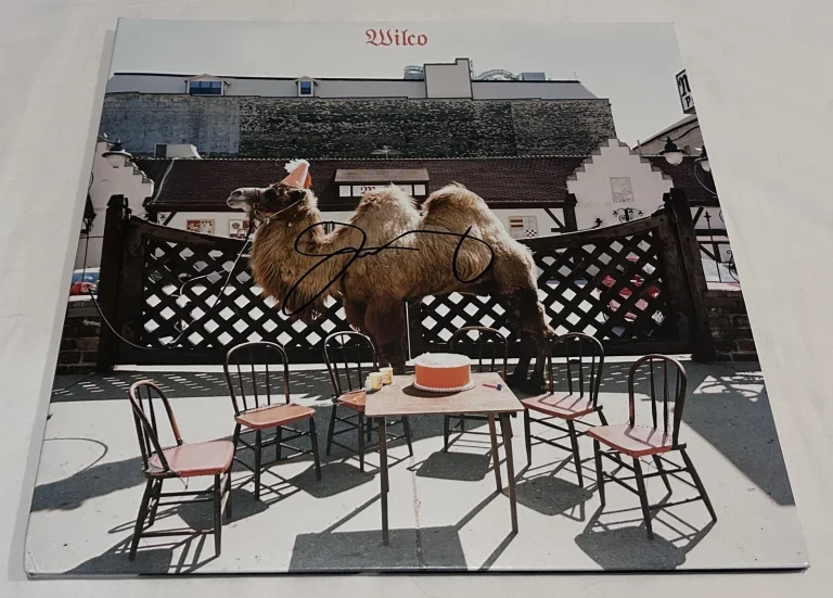 JEFF TWEEDY SIGNED WILCO (THE ALBUM) VINYL RECORD JSA
