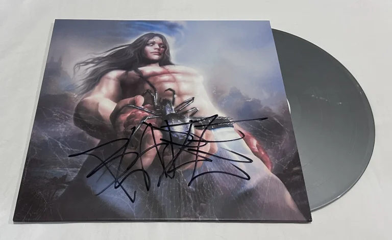 BLADEE SIGNED SPIDERR VINYL RECORD JSA