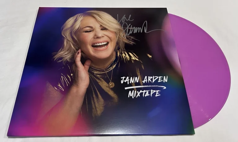 JANN ARDEN SIGNED MIXTAPE VINYL RECORD JSA