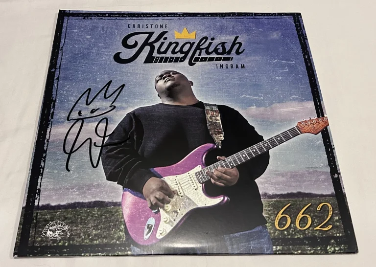 CHRISTONE 'KINGFISH' INGRAM SIGNED 662 VINYL RECORD JSA