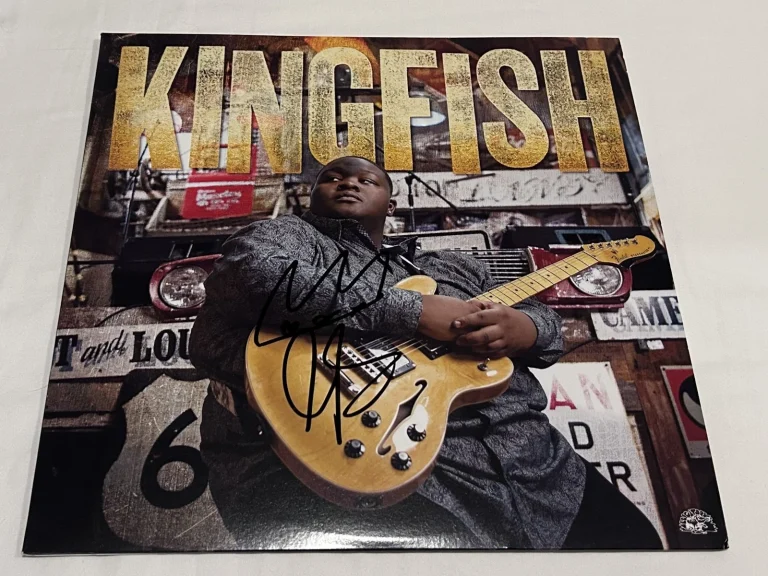 CHRISTONE 'KINGFISH' INGRAM SIGNED KINGFISH VINYL RECORD JSA