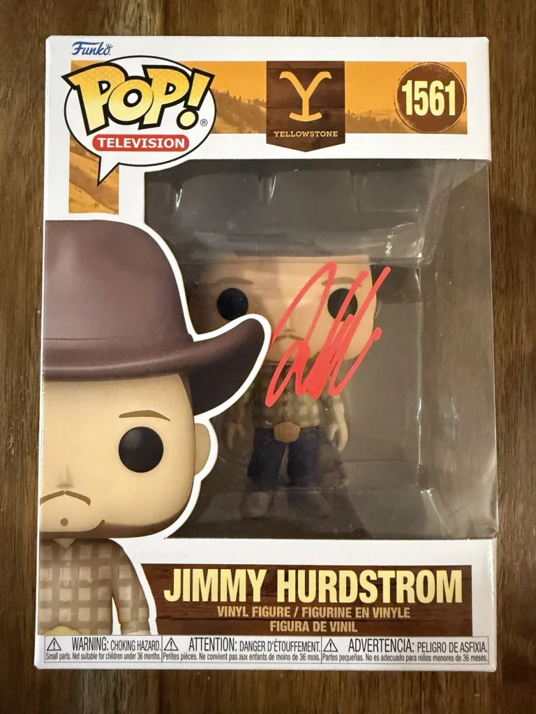 Jefferson White ‘Yellowstone’ Signed Funko Pop ‘Jimmy’ Beckett Autograph