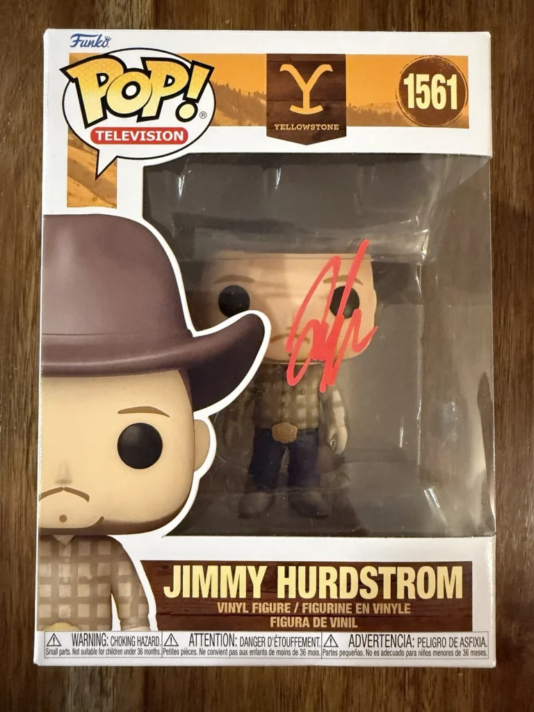 Jefferson White ‘Yellowstone’ Signed Funko Pop ‘Jimmy’ Beckett Autograph