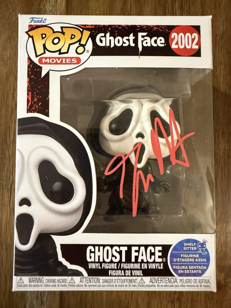 Isabel May ‘Scream 7’ Signed Funko Pop Ghost Face Beckett Autograph Tatum Evans
