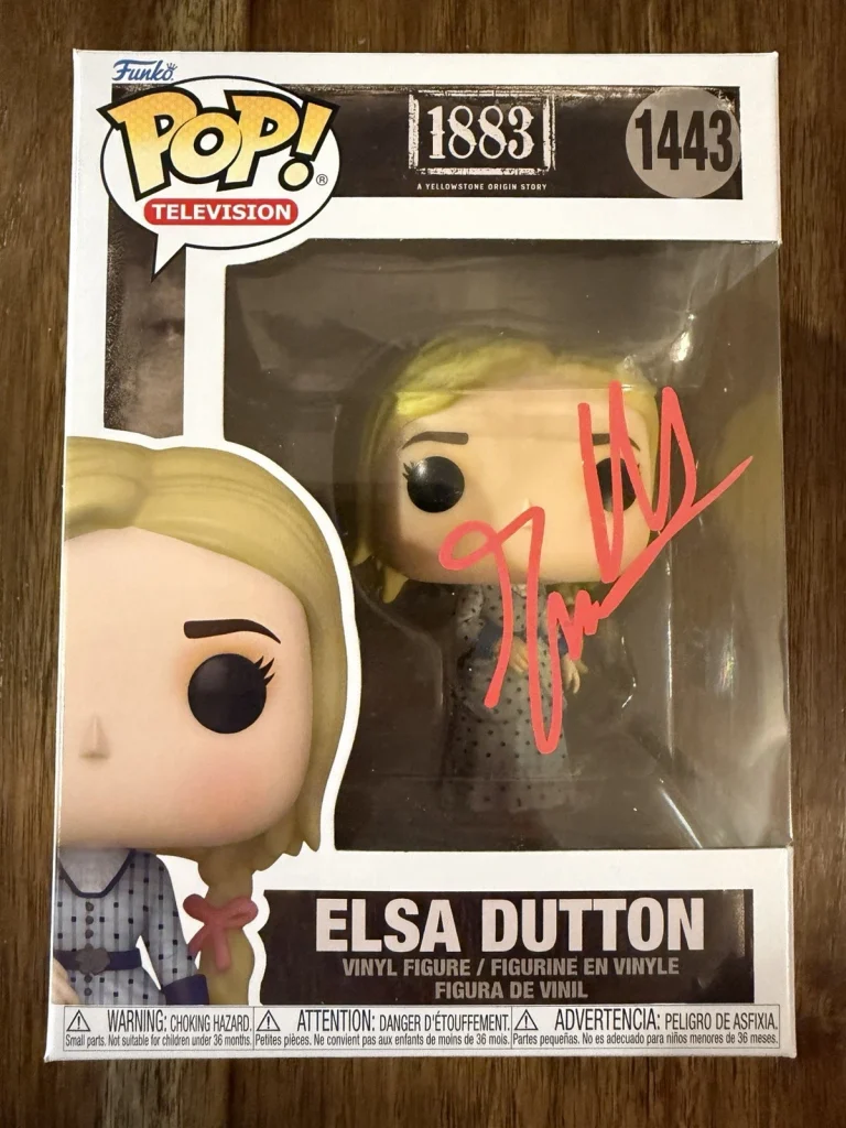 Isabel May ‘1883’ Signed Funko Pop ‘Elsa Dutton’ Beckett Autograph