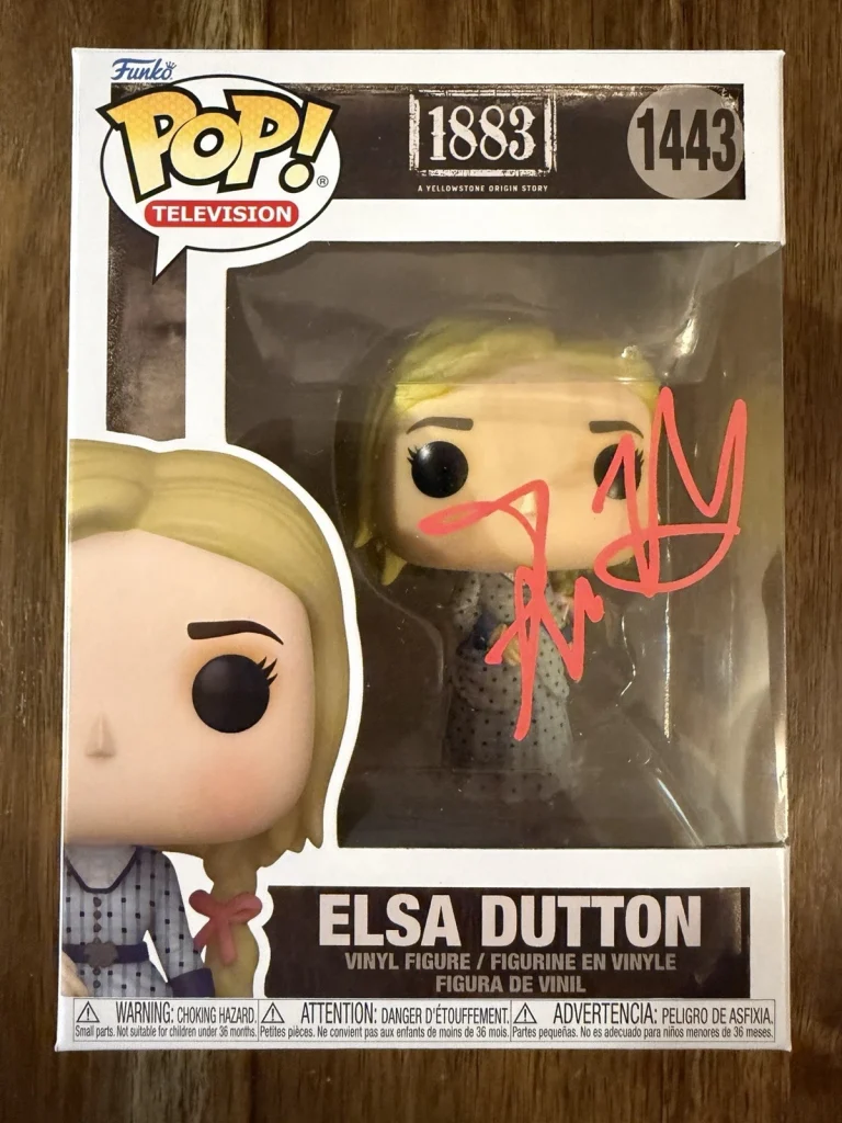 Isabel May ‘1883’ Signed Funko Pop ‘Elsa Dutton’ Beckett Autograph