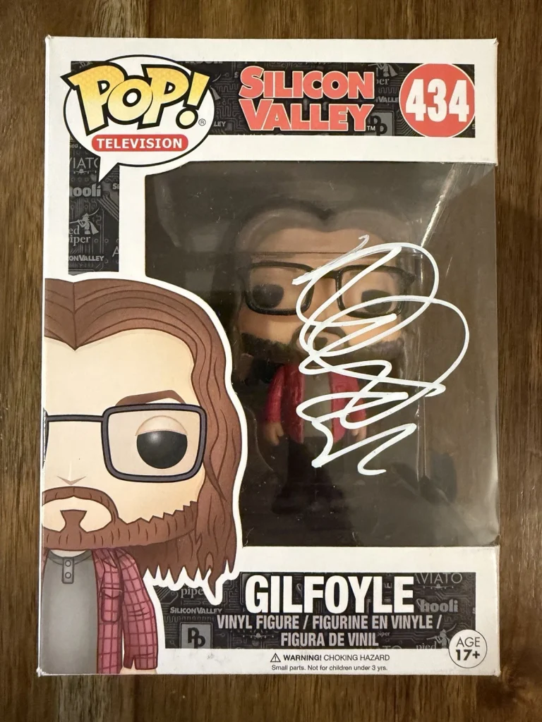 Martin Starr ‘Silicon Valley’ Signed Funko Pop ‘Gilfoyle’ Beckett