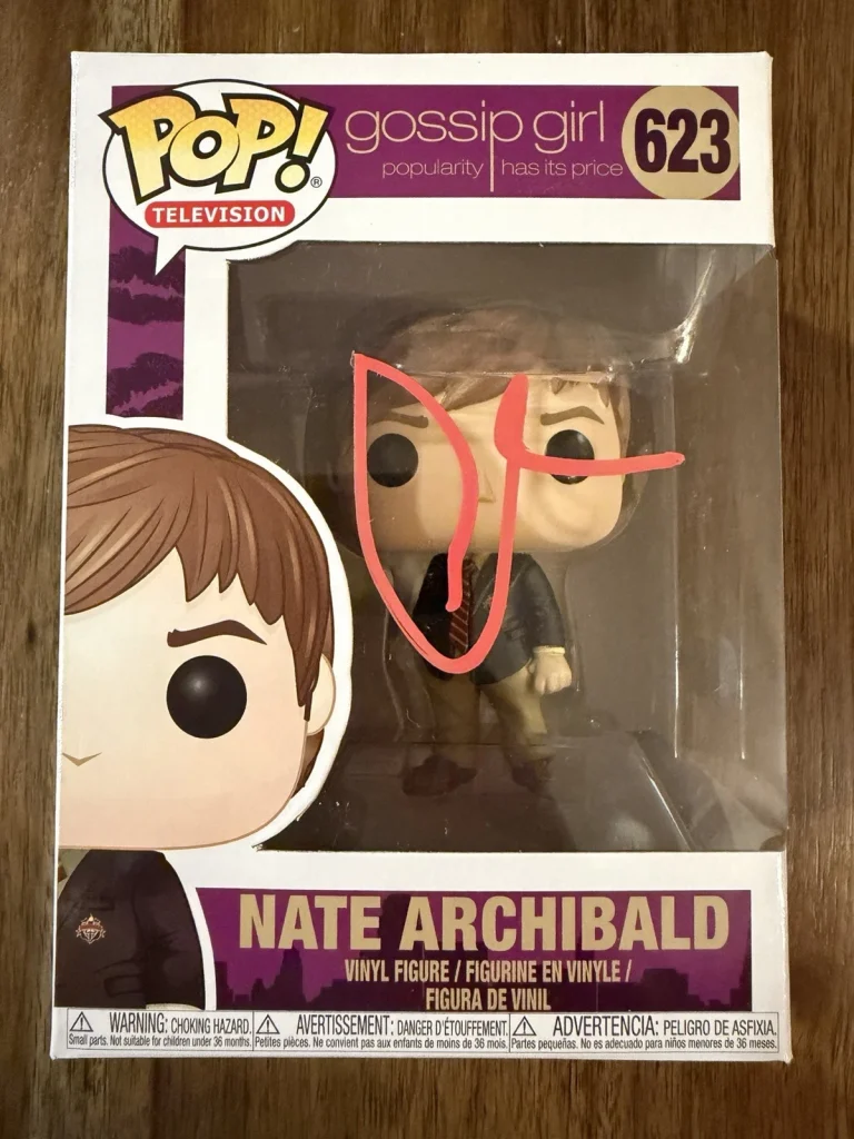 Chace Crawford ‘Gossip Girl’ Signed Funko Pop ‘Nate’ Beckett Autograph
