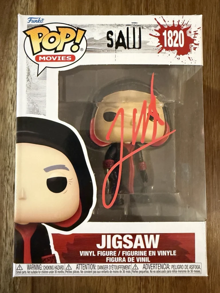 James Wan ‘Saw’ Horror Director Signed Funko Pop ‘Jigsaw’ Beckett Autograph