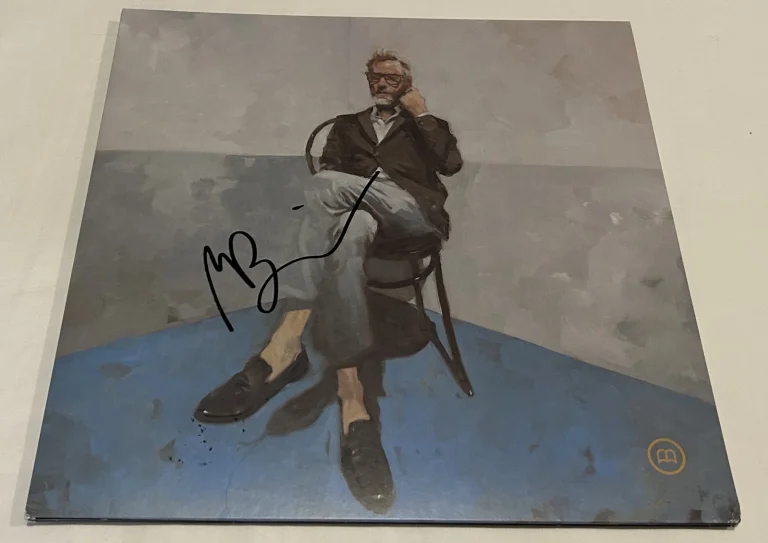 MATT BERNINGER SIGNED SERPENTINE PRISON VINYL RECORD JSA