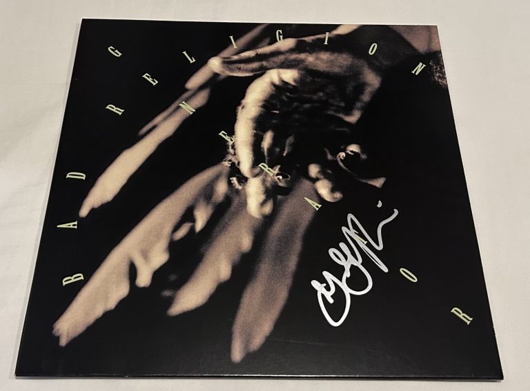 GREG GRAFFIN SIGNED BAD RELIGION GENERATOR VINYL RECORD JSA