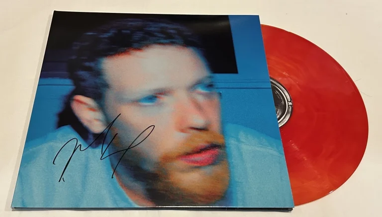 MATT MAESON SIGNED A QUIET AND HARMLESS LIVING VINYL RECORD JSA