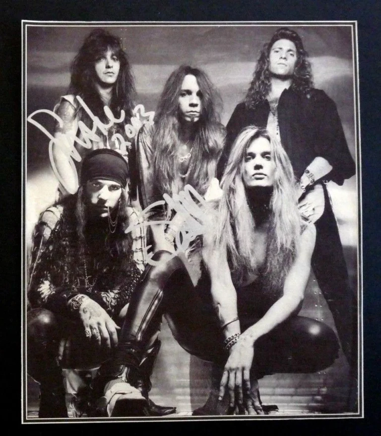 Skid Row Snake Scotti Signed Autographed Magazine Page Photo Guaranteed F6