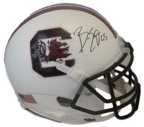 Bruce Ellington Autographed/Signed South Carolina Schutt Mini Helmet JSA 11149