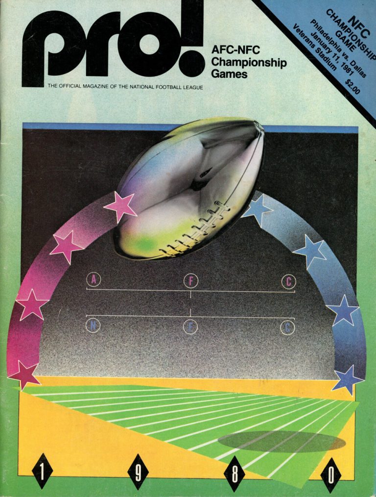 Pro! Magazine 1/11/1981 NFC Championship Game Magazine 38334