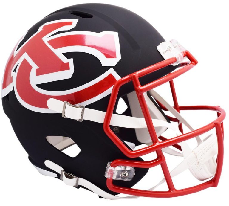 Kansas City Chiefs Full Size AMP Speed Replica Helmet New In Box 10365