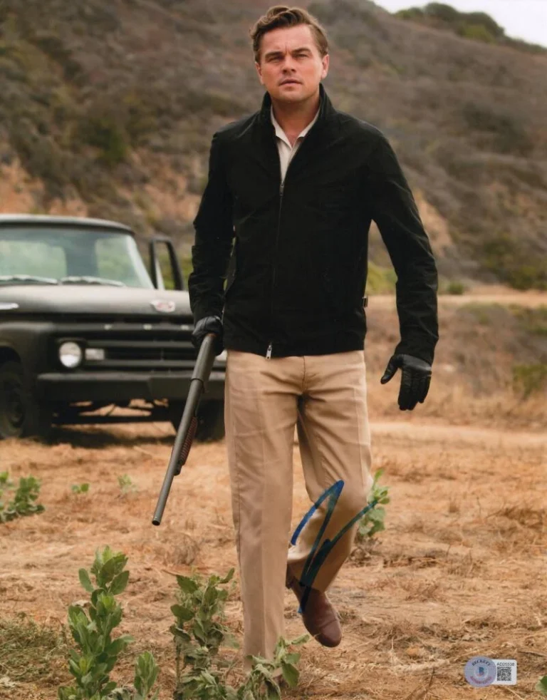 Leonardo DiCaprio Signed Autograph 11x14 Photo Once Upon A Time In Hollywood BAS