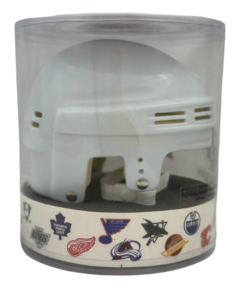 White Mini Hockey NHL Custom Helmet Stickers for Every Team Make Your Own! 42206