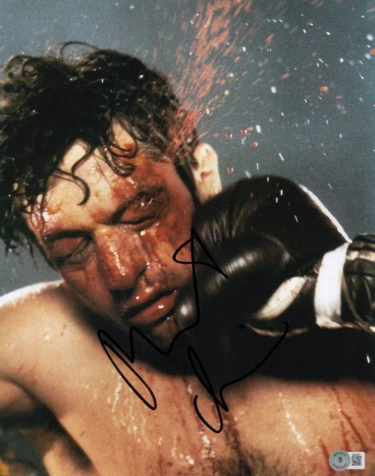 Robert DeNiro Signed Autograph 11x14 Photo Raging Bull Jake LaMotta Beckett COA