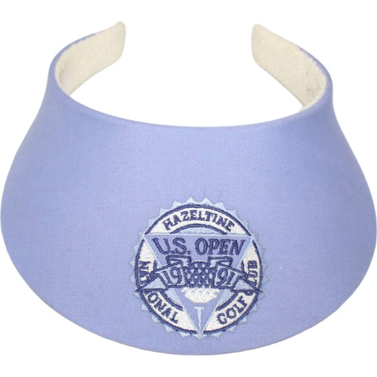 1991 U.S. Open At Hazeltine National Golf Club Visor Hat 45822